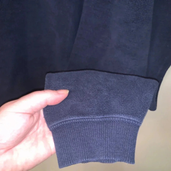 Vintage Mondetta Air Sport Canada Sweatshirt Embroidery  Navy M - Picture 6 of 7